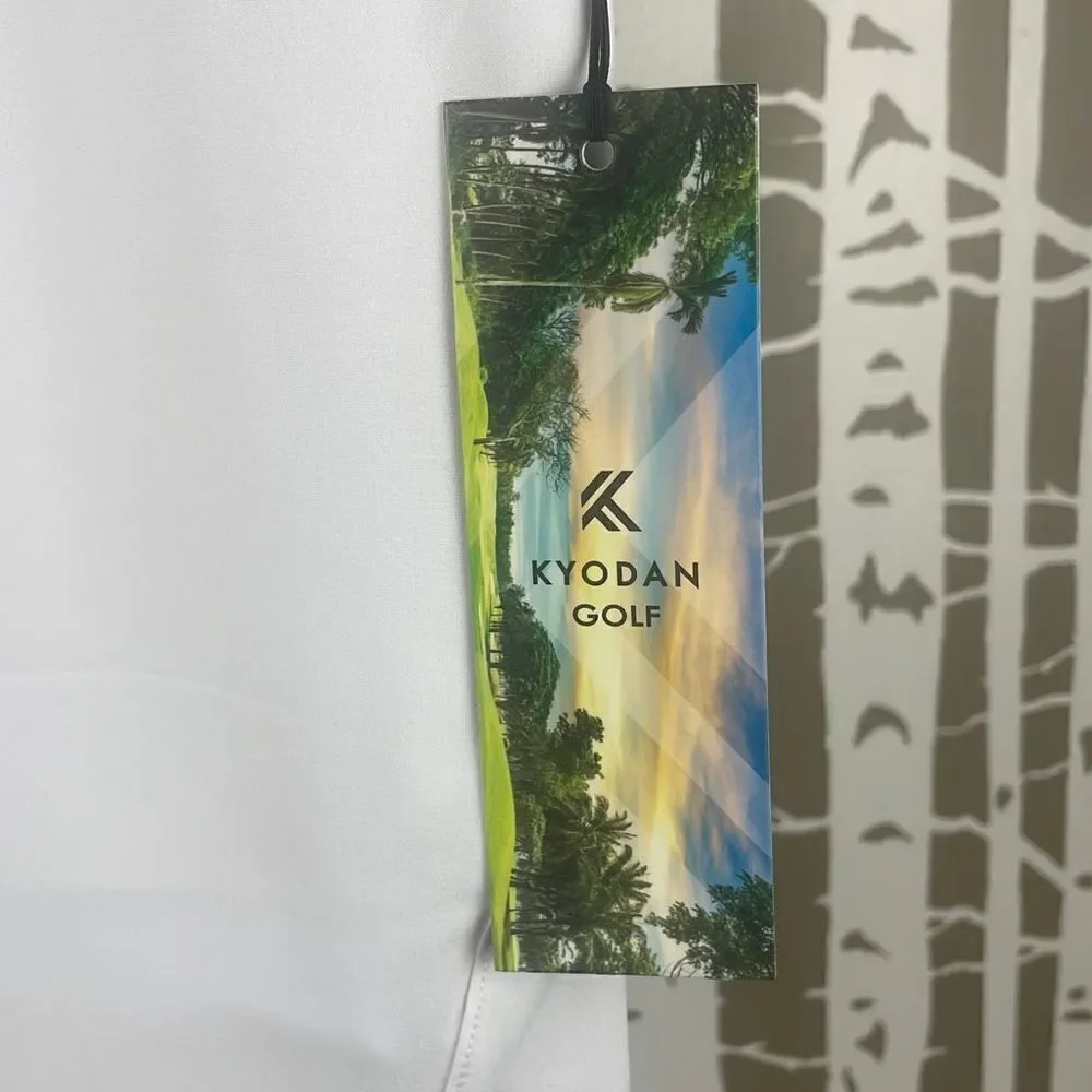 Kyodan Golf White & Black Golf Skort sz XS